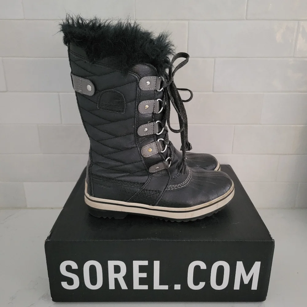 Sorel Youth Tofino II Lace-Up Waterproof Rubber Insulated Winter Snow Boot 2